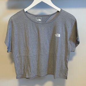 The North Face Women's Short Sleeve Gray Tee.